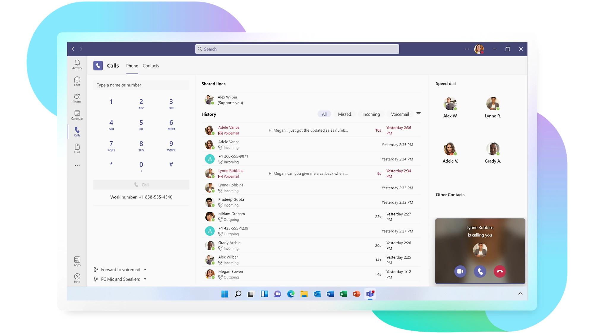Teléfono Microsoft Teams | Microsoft Teams